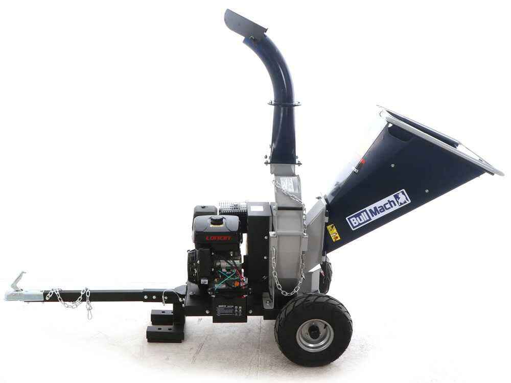 BullMach Biotrituratore Termico ZEUS 160 LE Loncin 15 CV Taglio 100 mm