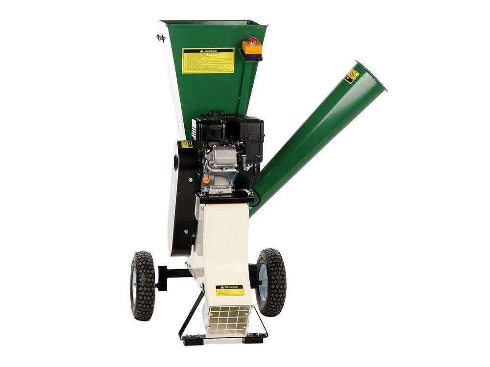 GreenBay Biotrituratore Termico GB-WDC 75 L Motore Loncin 7 CV – Taglio 76 mm
