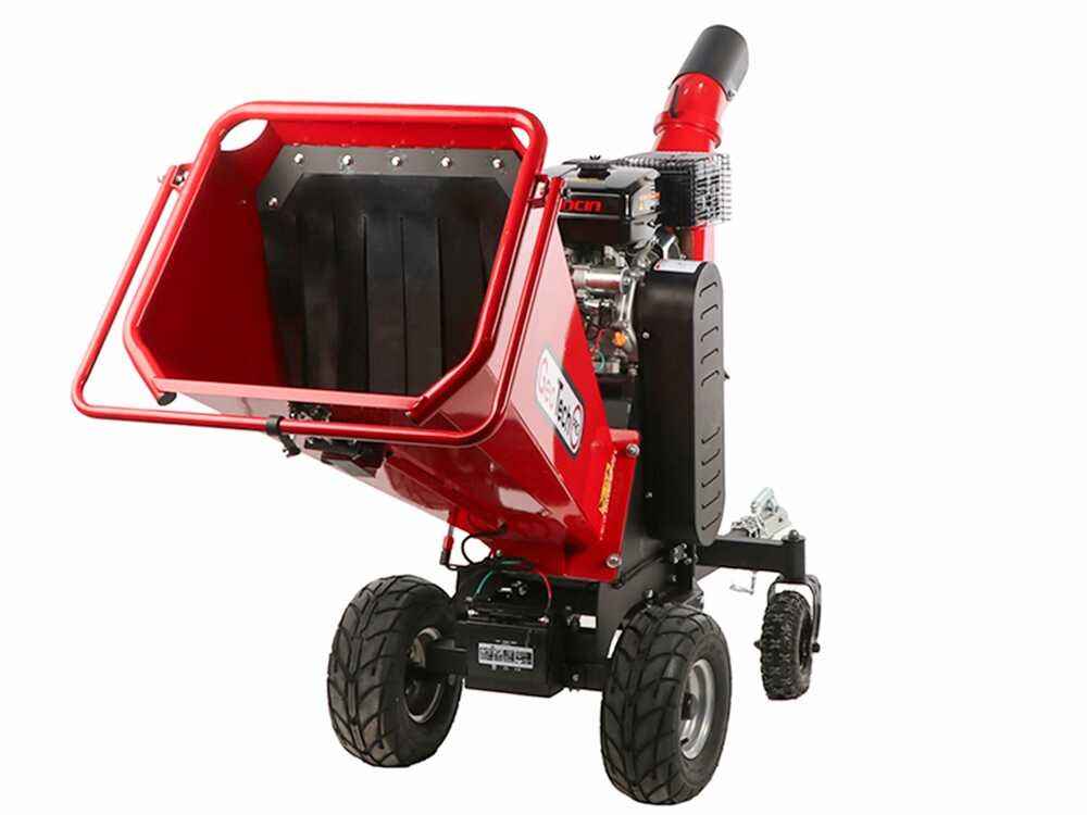 GeoTech Pro Biotrituratore Termico PCS 160 LE PRO Motore Loncin G420FD 15 CV – Taglio 100 mm
