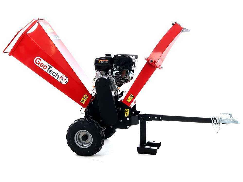GeoTech Pro Biotrituratore Termico PCS 150 L con Motore Loncin G420F – Taglio 90 mm