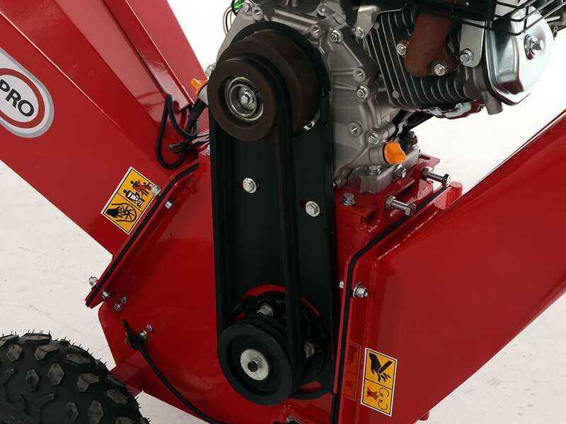 GeoTech Pro PCS 90 BS – Biotrituratore Termico Briggs & Stratton 12 CV Taglio 90 mm