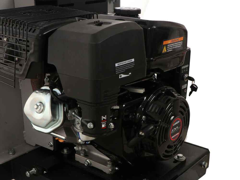 BullMach Biotrituratore Termico ZEUS 160 LE Loncin 15 CV Taglio 100 mm