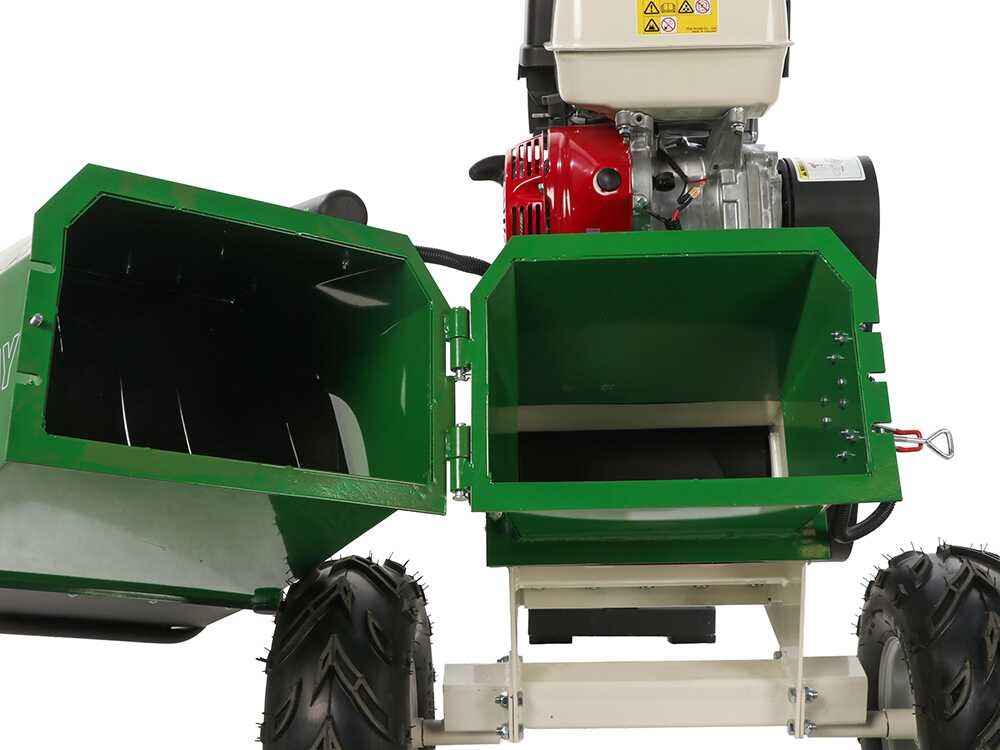 GreenBay Biotrituratore Termico GB-WRC 120 H con Motore Honda GX390 – Taglio 90 mm