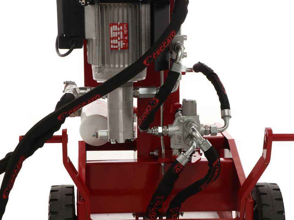 Ceccato Olindo SPLET10 KOMBI - Spaccalegna Verticale 10 Tonnellate Elettrico & Trattore
