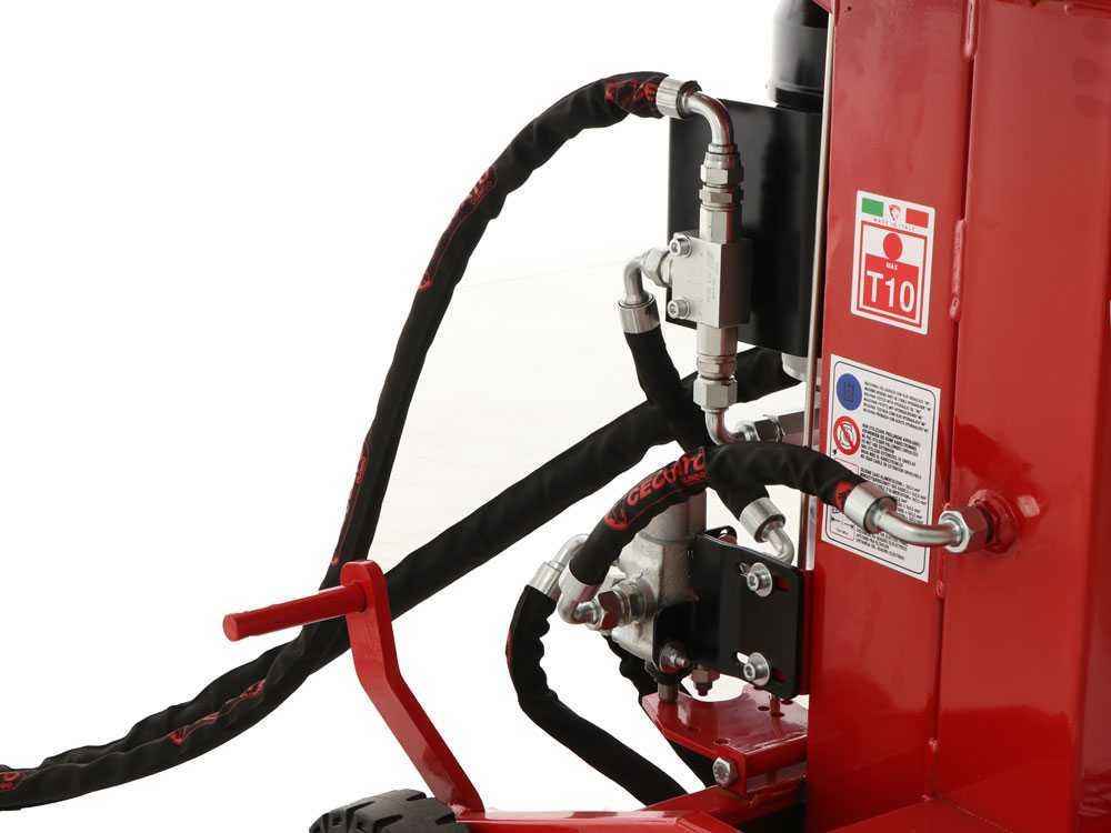 Ceccato Olindo SPLET10 KOMBI - Spaccalegna Verticale 10 Tonnellate Elettrico & Trattore