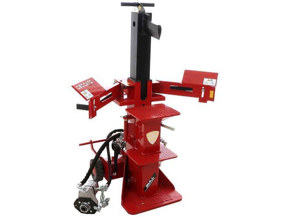 Ceccato BULL SPLET12FDP – Spaccalegna Ibrido Elettrico & Trattore Verticale 12 Tonnellate