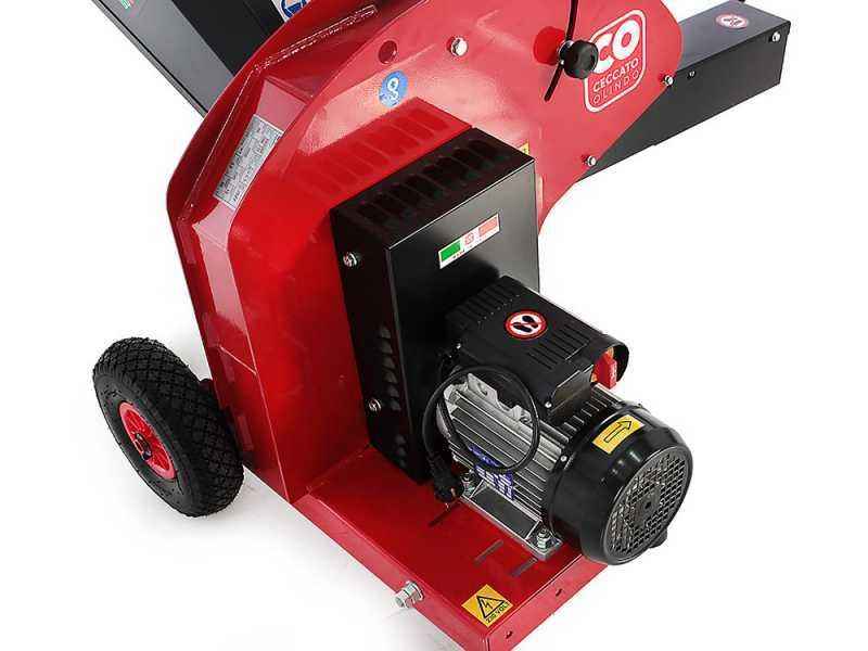 Ceccato Tritone ONE – Biotrituratore Elettrico 3 CV Taglio 60 mm
