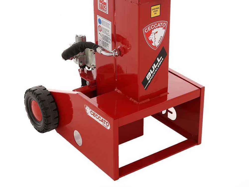 Ceccato Bull SPLE12 – Spaccalegna Verticale Elettrico 12 Tonnellate 230V