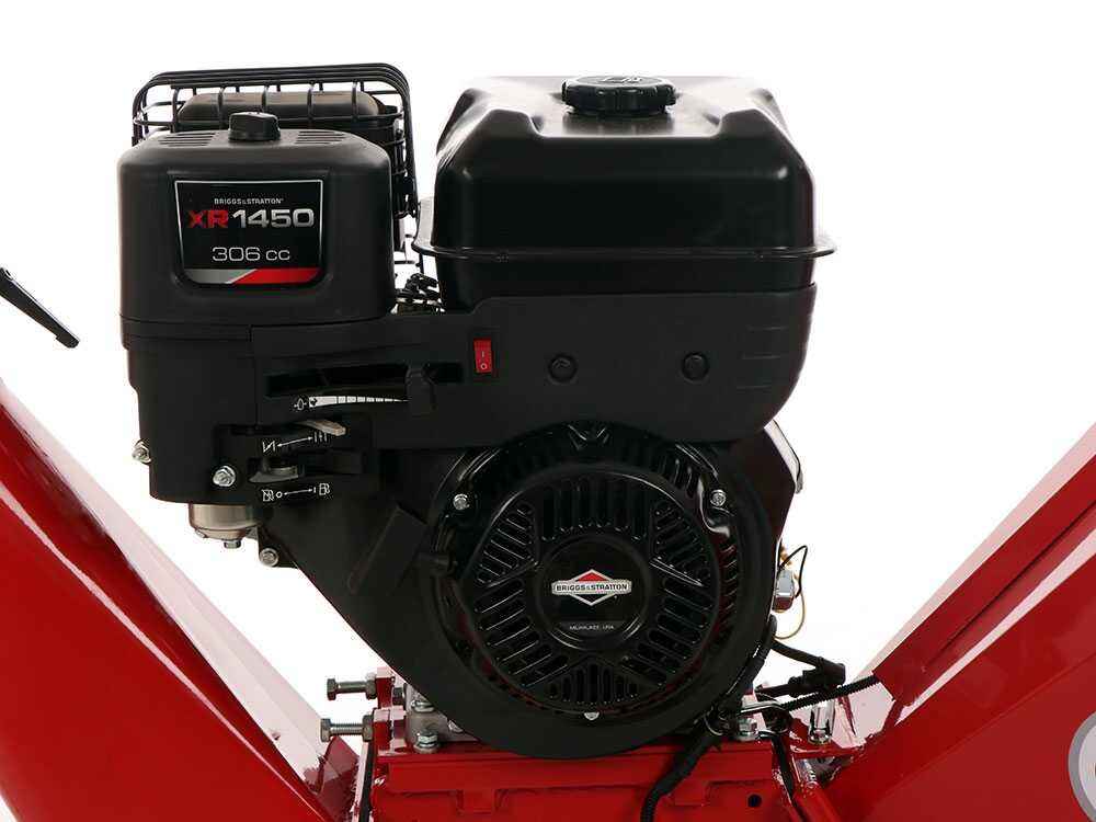GeoTech Pro PCS 90 BS – Biotrituratore Termico Briggs & Stratton 12 CV Taglio 90 mm