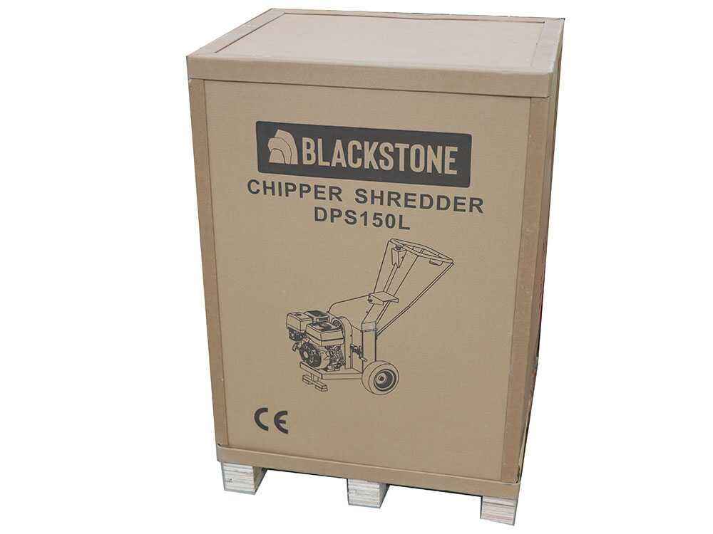 Blackstone Biotrituratore Termico DSP 150 L Motore Loncin 15 CV – Taglio 80 mm